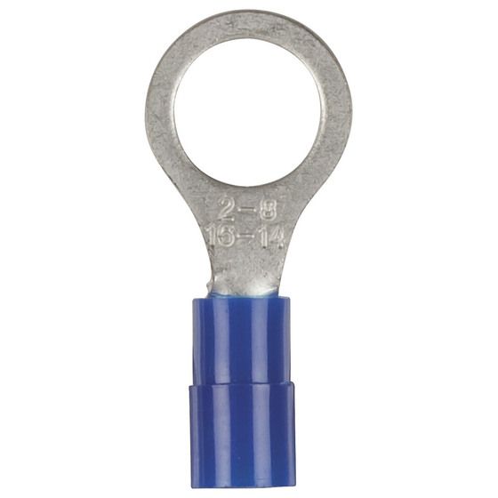 Jaycar Blue 8mm Eye Terminal – Pack of 8