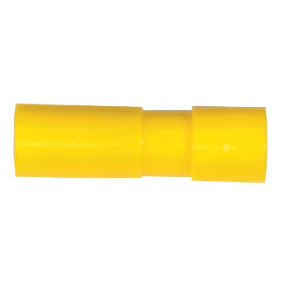 Jaycar 4mm Bullet Female Connector - Yellow - Pack of 100