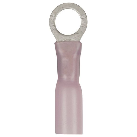 EYE TERMINAL - RED - PACKET OF 8 - SELF SEALING QUICK CONNECTORS
