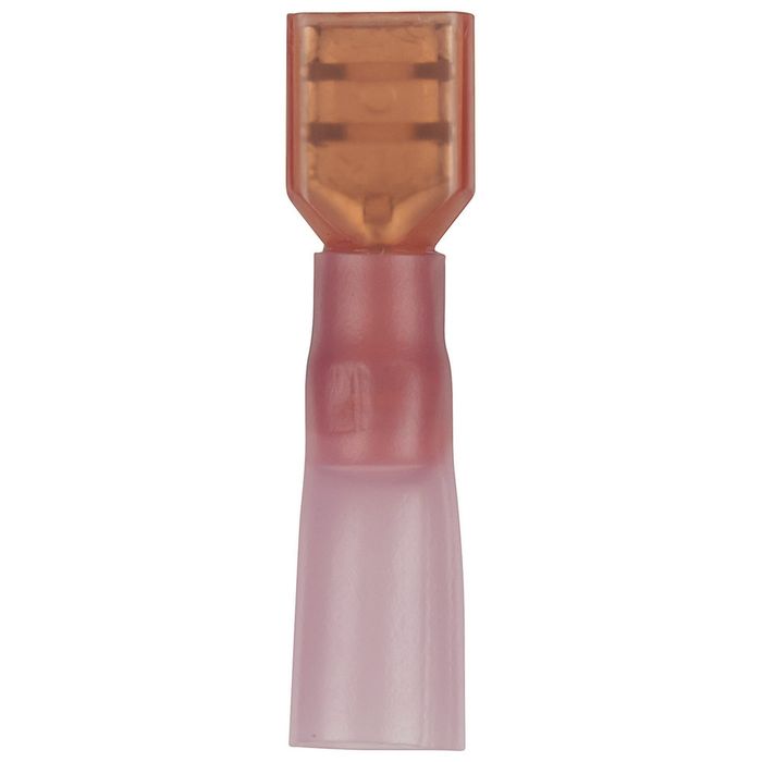Fully Insulated Female Spade - Blue - Pack of 8 | Jaycar Australia