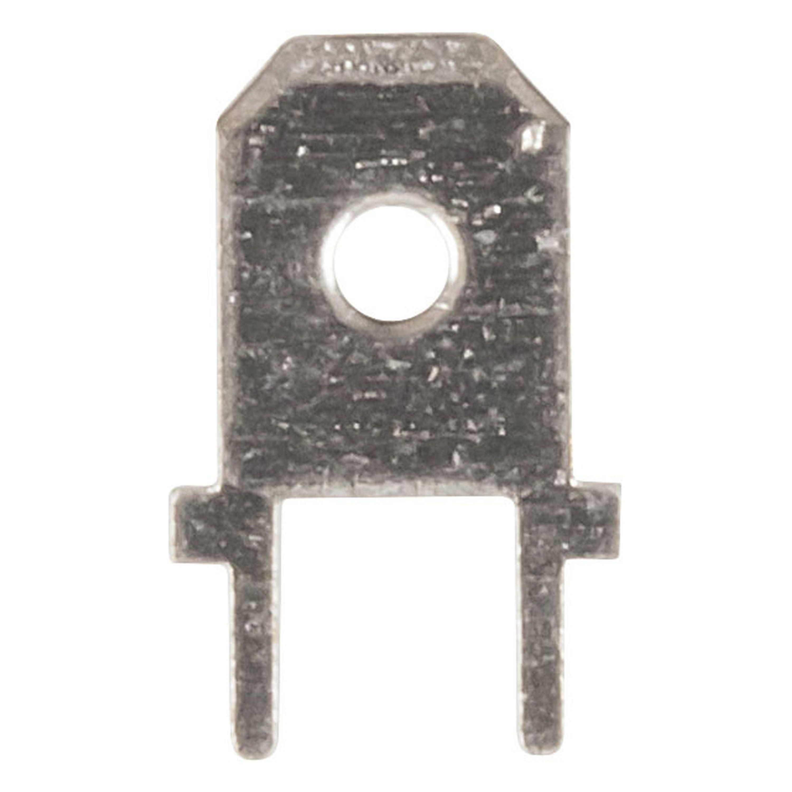 Spade Connectors 6.3mm Vertical PCB Pack of 8