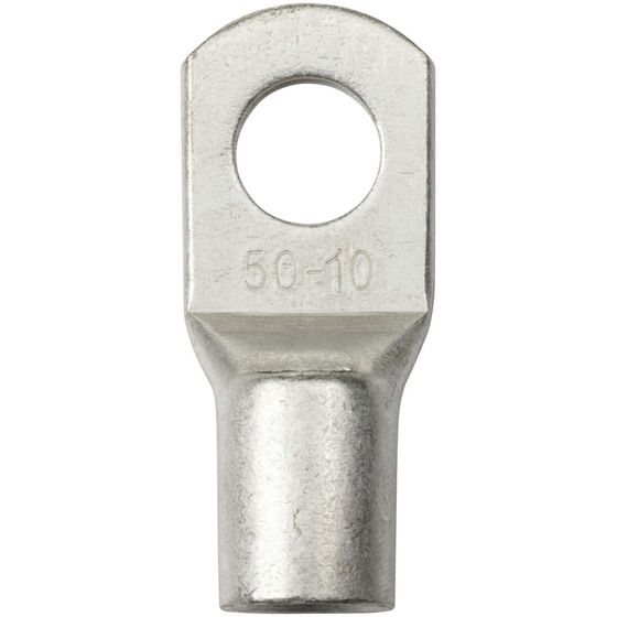 Jaycar 10mm Non-Insulated Eye Terminal – 50mm² / 1/0 AWG – Pack of 2