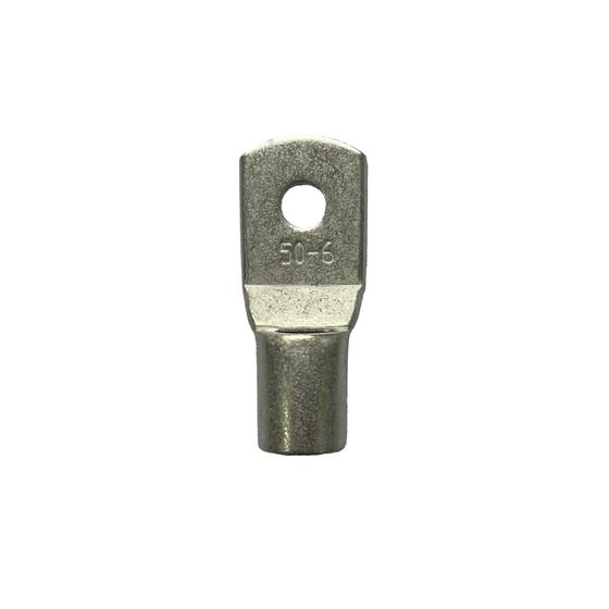 Jaycar 6mm Non-Insulated Eye Terminal | 50mm² / 1/0 & 0 AWG | Pack of 2