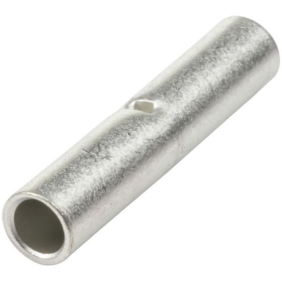 Jaycar Non-Insulated Butt Splice Terminal 8 AWG (Pack of 4)