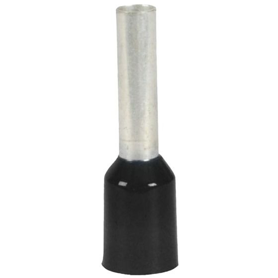 Jaycar Black Ferrule Crimp Terminal 10AWG – Pack of 10