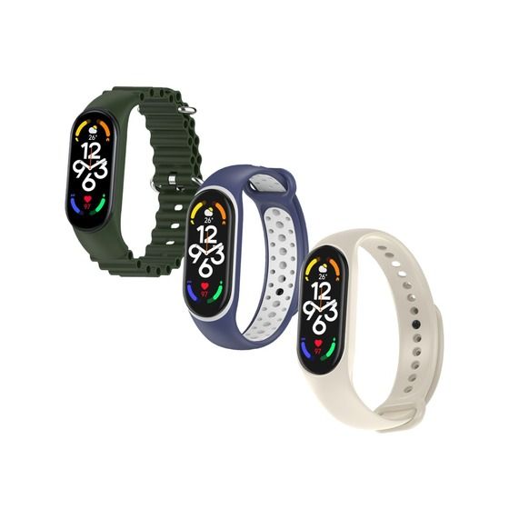 3-Pack Silicone Straps for QC3113 Smart Band | Jaycar