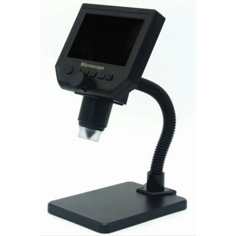720P Digital Microscope with 4.3 Inch HD Screen and 3.6MP CCD Sensor ...