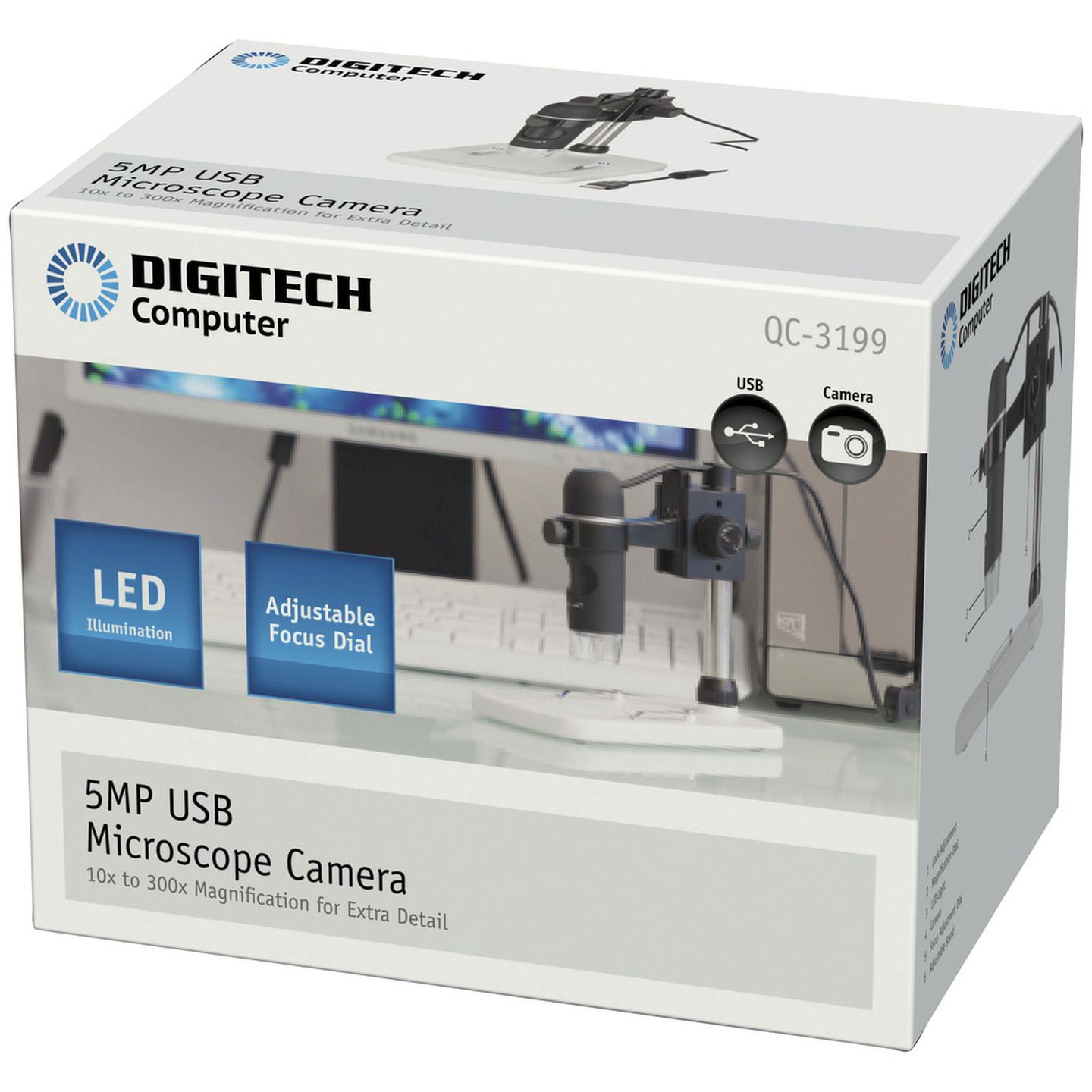 Digitech 5MP USB Digital Microscope