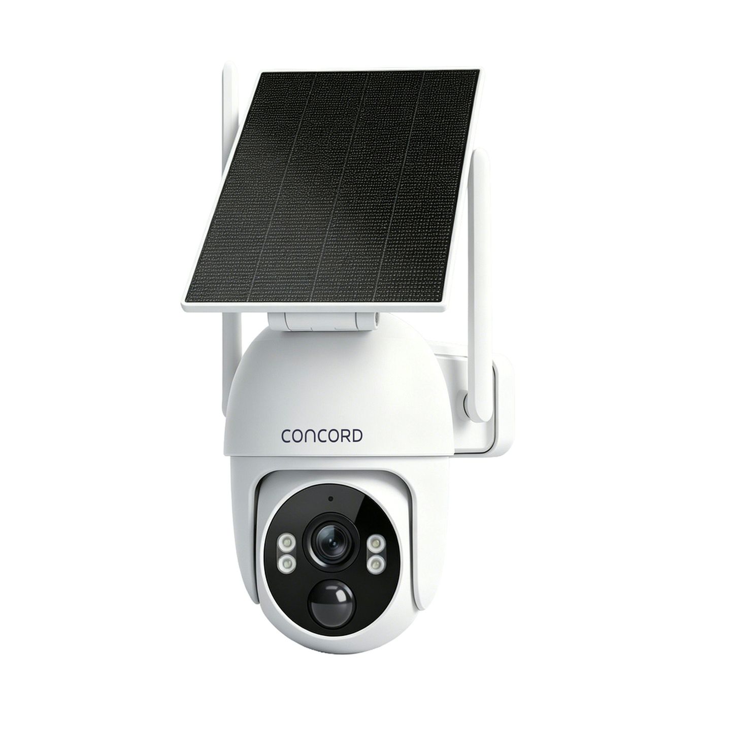 Concord 4MP Wi-Fi Smart Outdoor Pan-Tilt Solar Battery Camera
