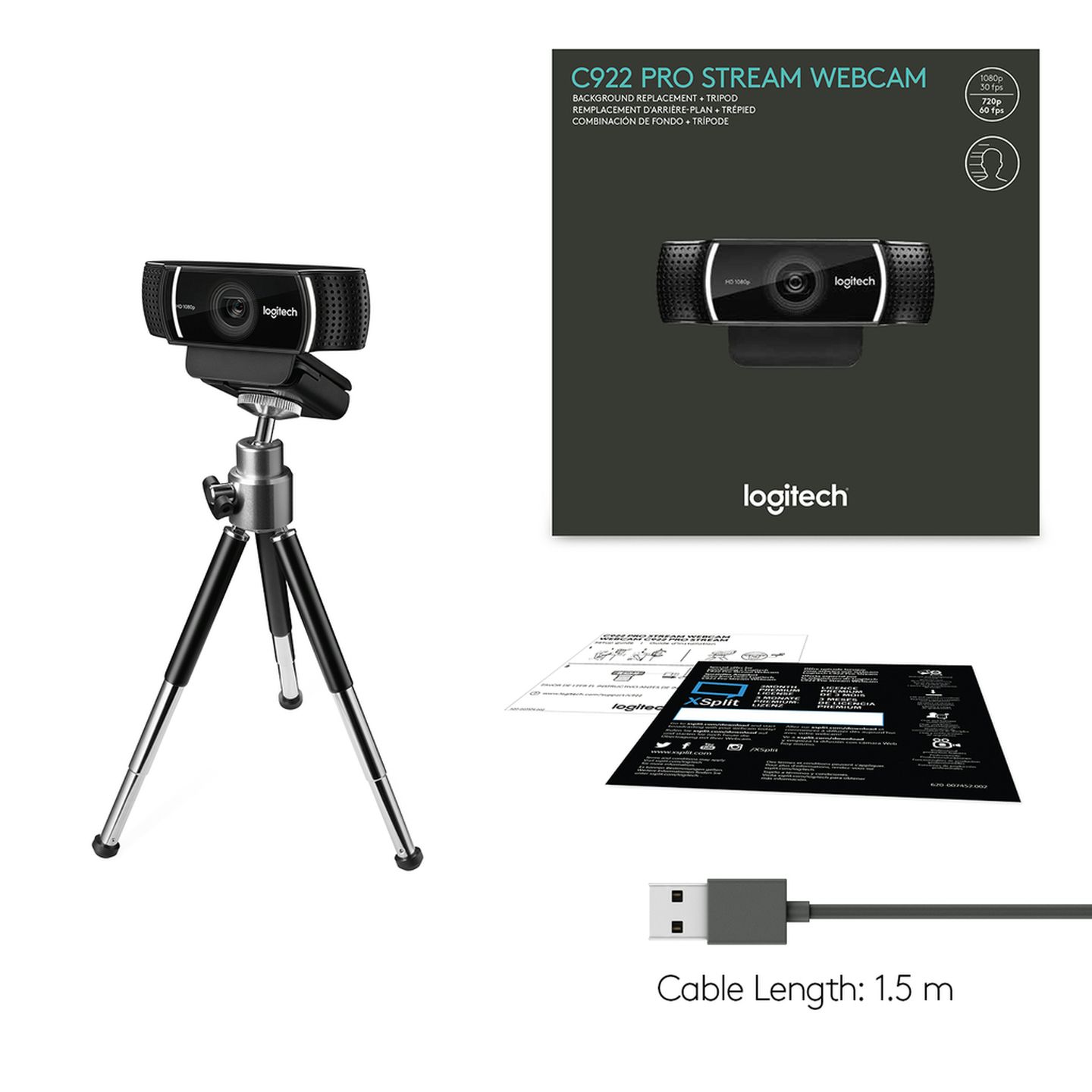 Logitech C922 Pro Stream Webcam