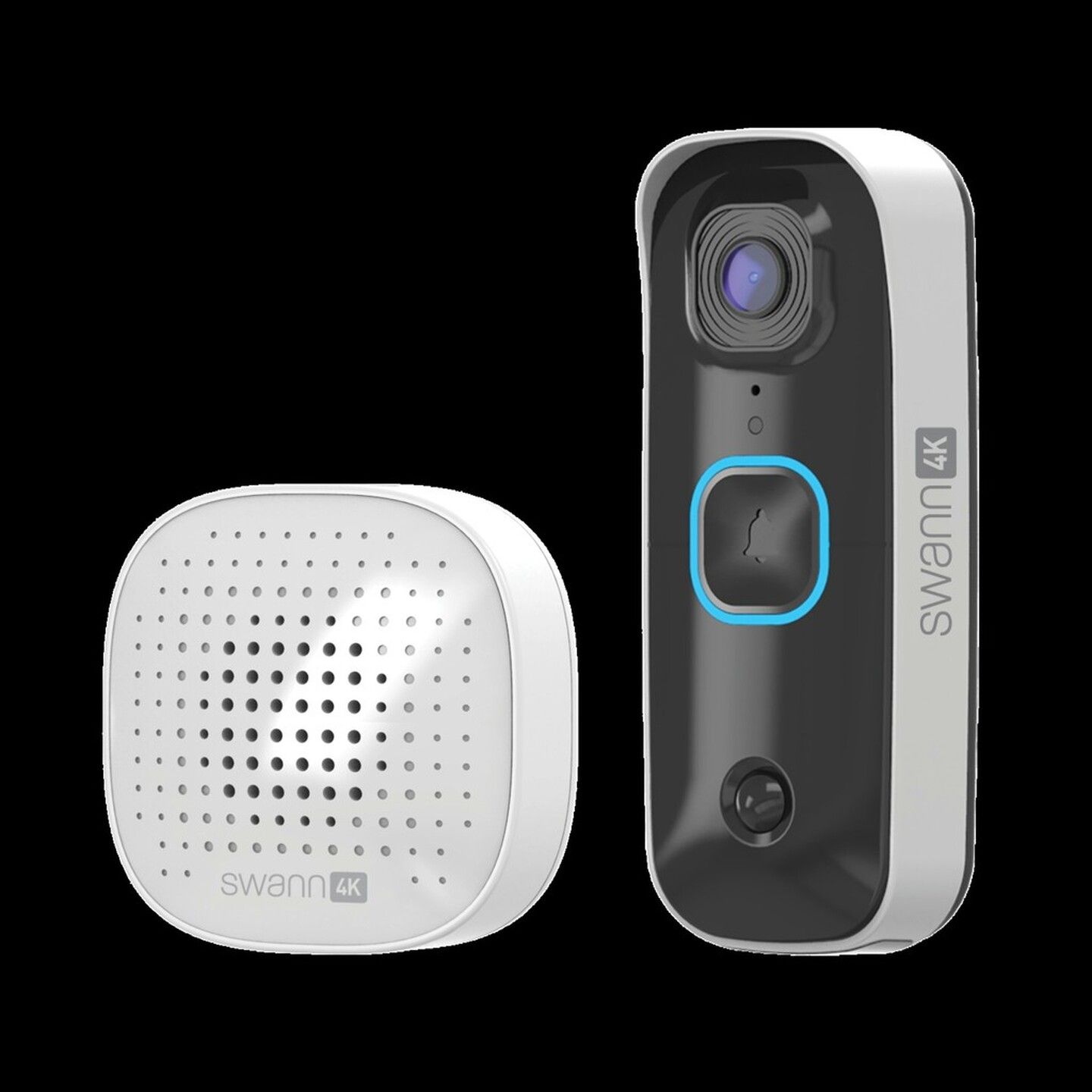 Swann 4K Video Doorbell and Chime Kit with 32GB Card 