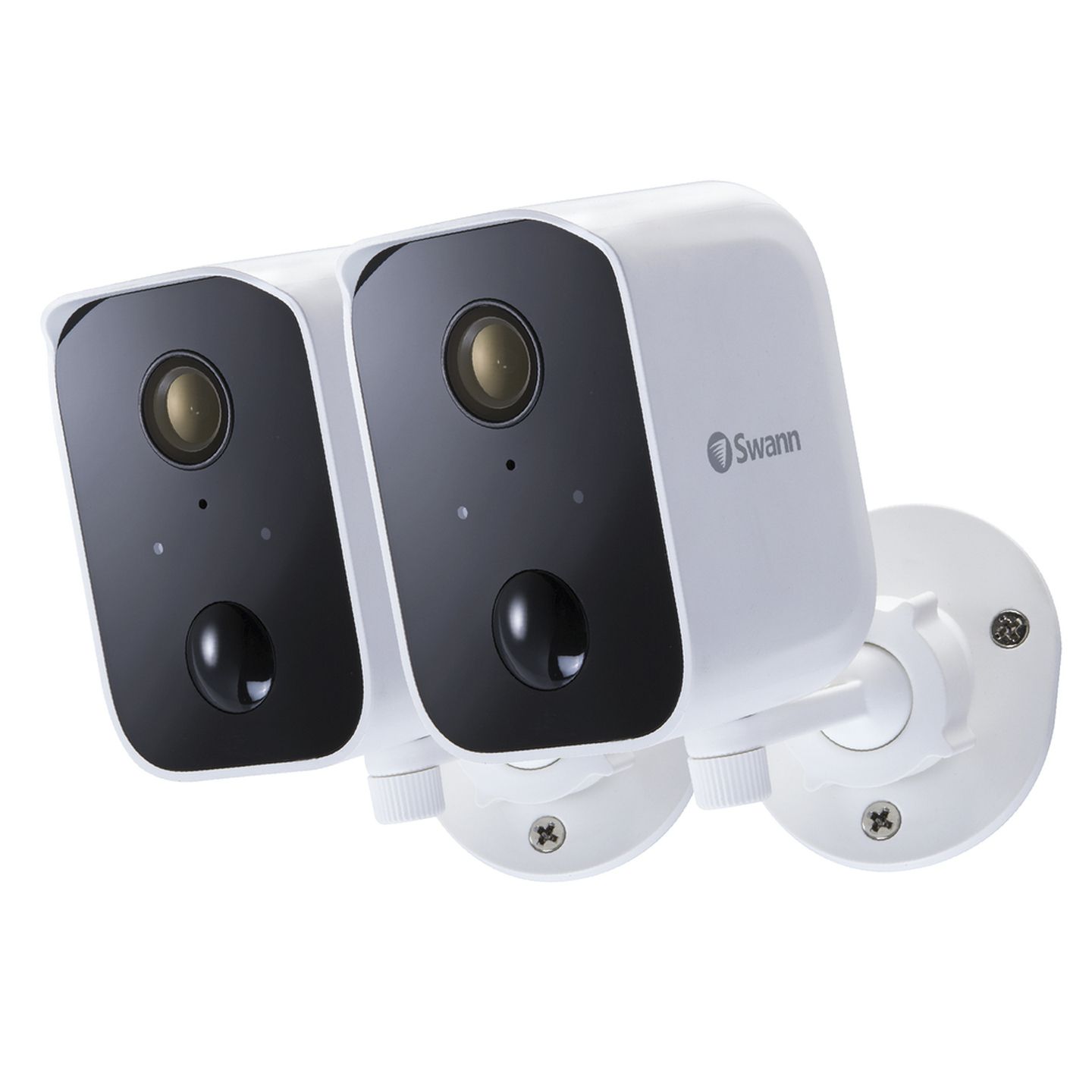 Swann 1080p Battery powered Wi-Fi TVI PIR 2 Pack Cameras SWIFI-CORECAMPK2