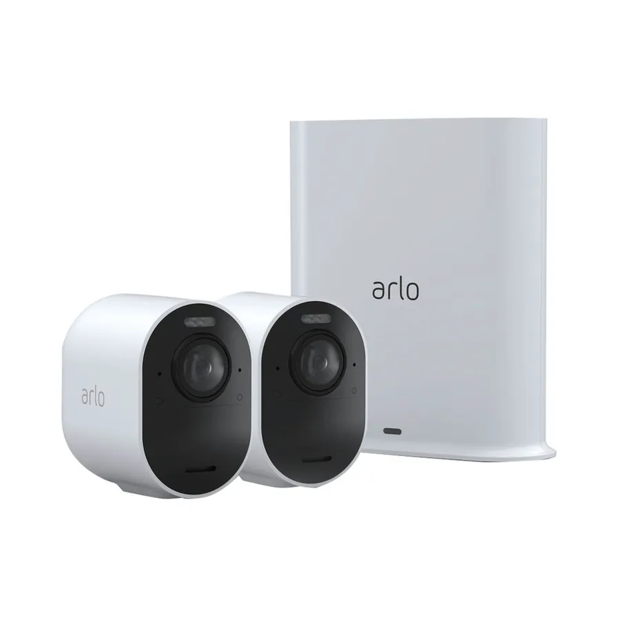 Arlo Ultra 4K Battery powered Bullet Spotlight Camera 2 Pack Jaycar