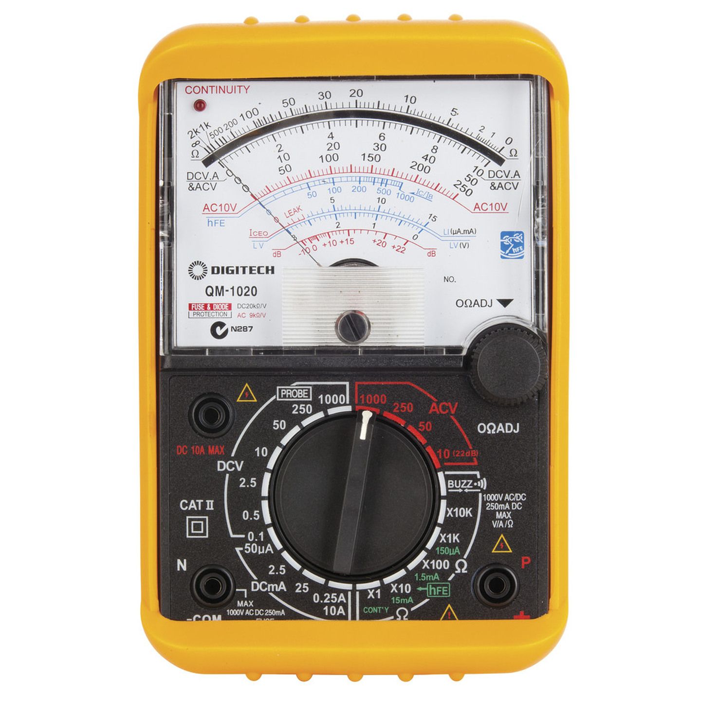 Analogue Movement Multimeter