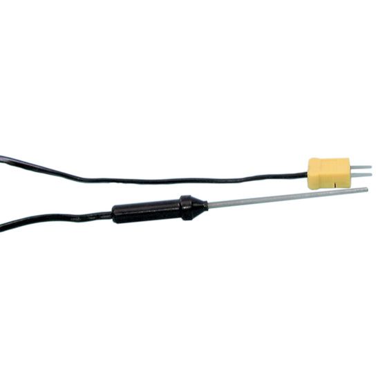 K-Type Thermocouple Probe – Plug-In Temperature Sensor for DMMs, -50°C to 900°C+