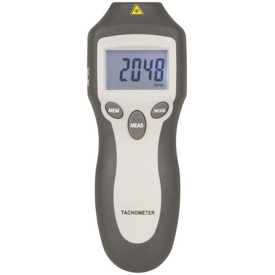 Jaycar Digital Tachometer with Memory & Min-Max Function