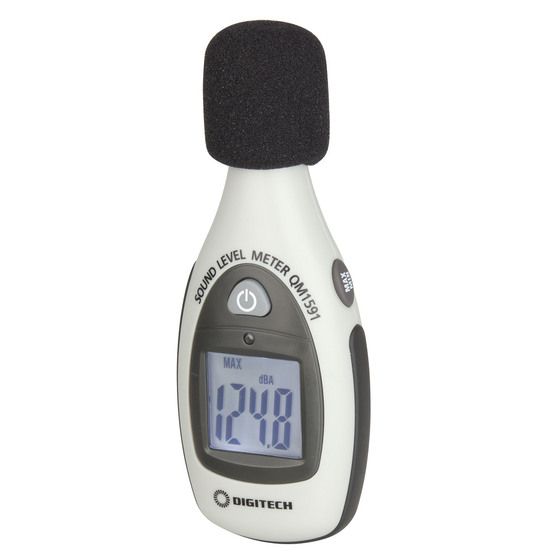 Jaycar Micro Sound Level Meter | 40–130 dB A-Weighted Pocket Meter for Noise & Safety Testing
