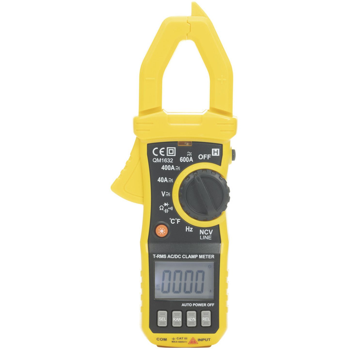 600A True RMS AC/DC Clamp Meter