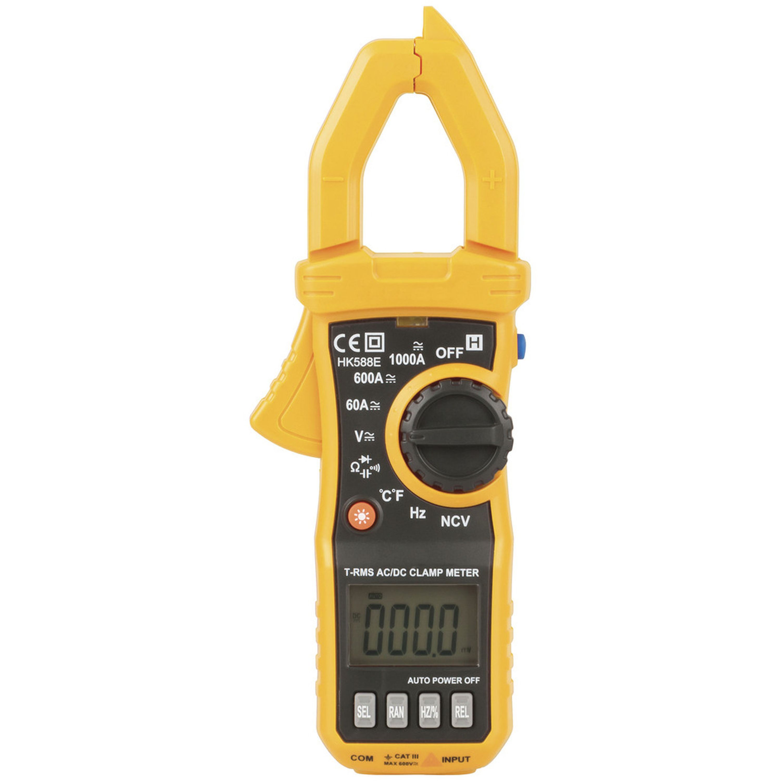 1000A True RMS AC DC Clamp Meter