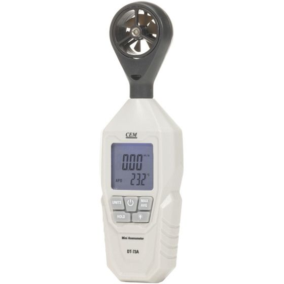 Jaycar Hand-Held Anemometer with Temperature Display | QM1647