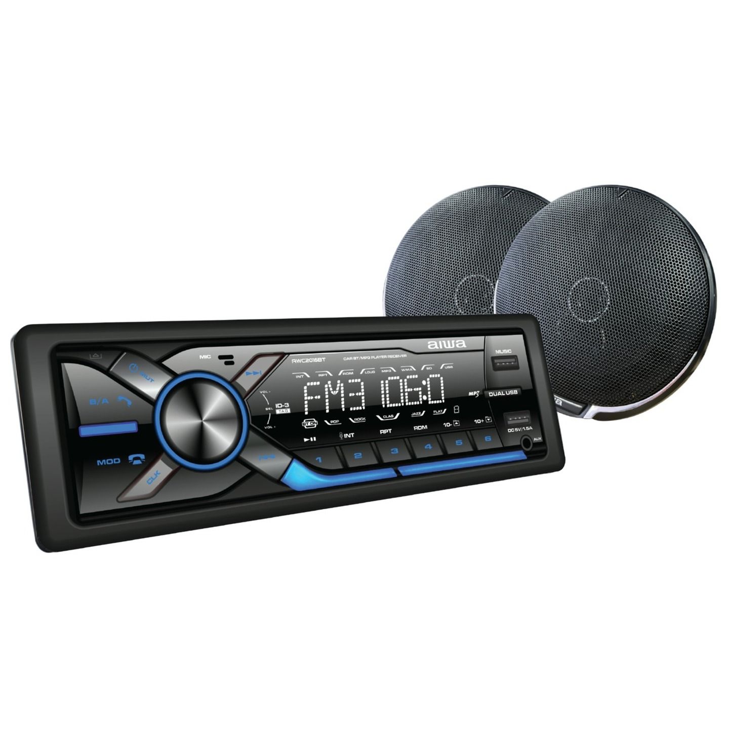 AIWA Car Speaker and Head Deck Kit