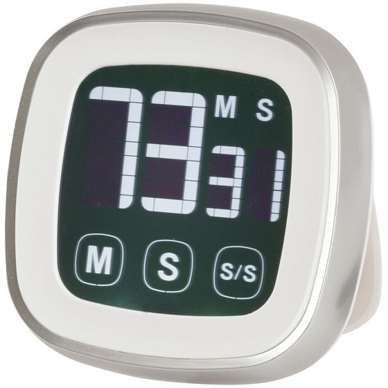 Touch Screen LCD Countdown Timer with Backlit Display