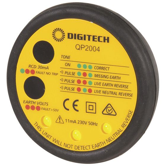 POWER POINT AND EARTH LEAKAGE TESTER