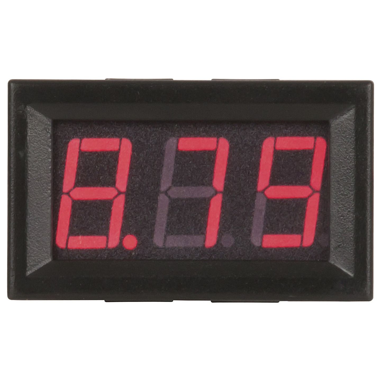 Self-Powered Red LED Voltmeter