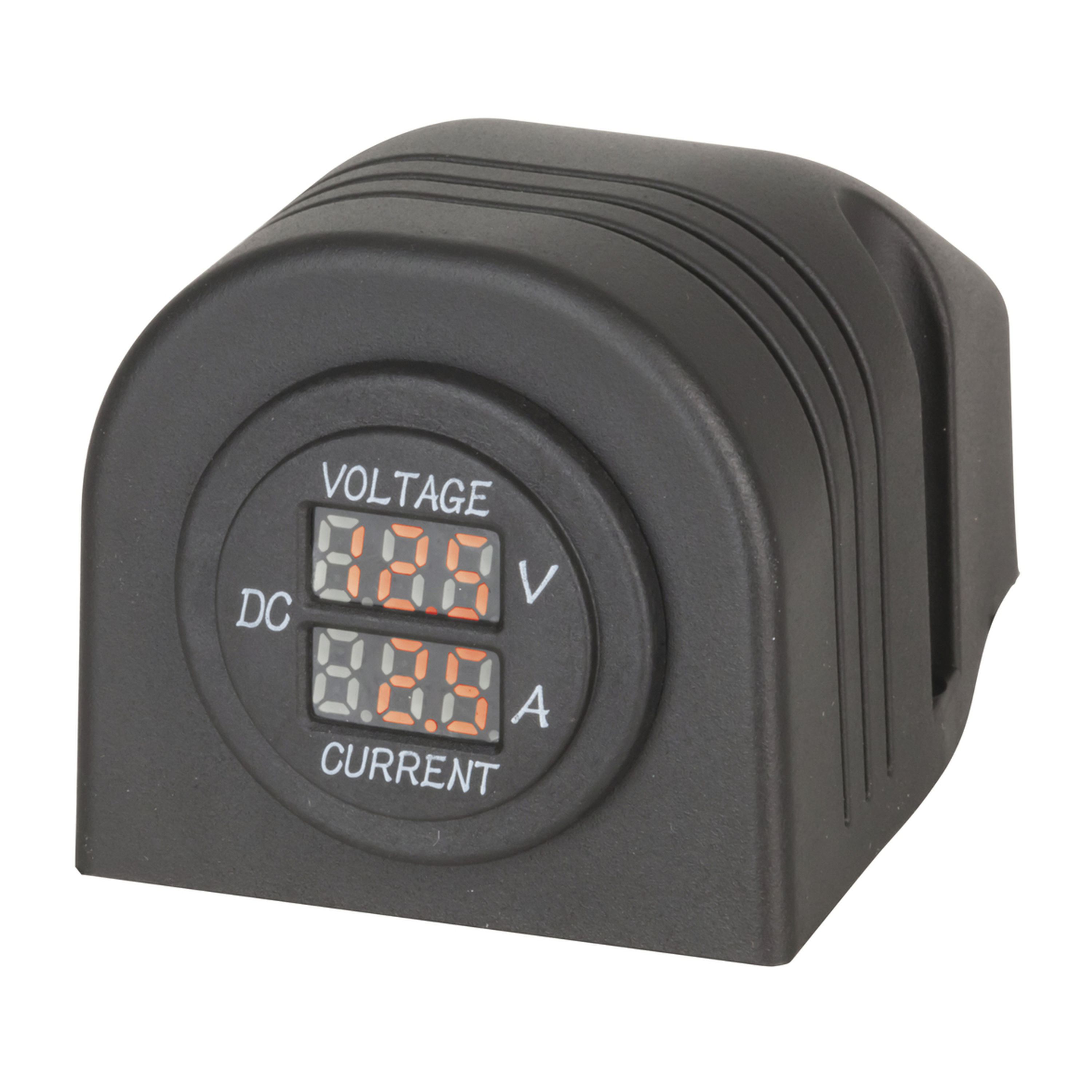 Panel Surface Mount LED Voltmeter and Ammeter