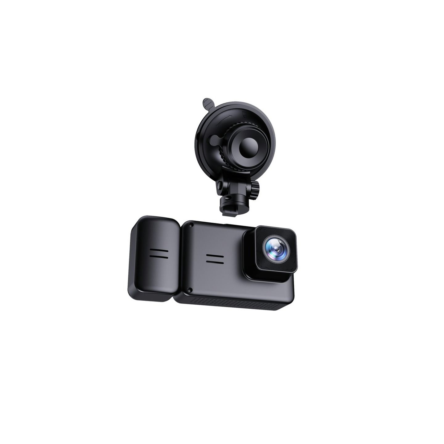 1080p 3 Channel Dash Camera with 720p Interior and Rear Camera