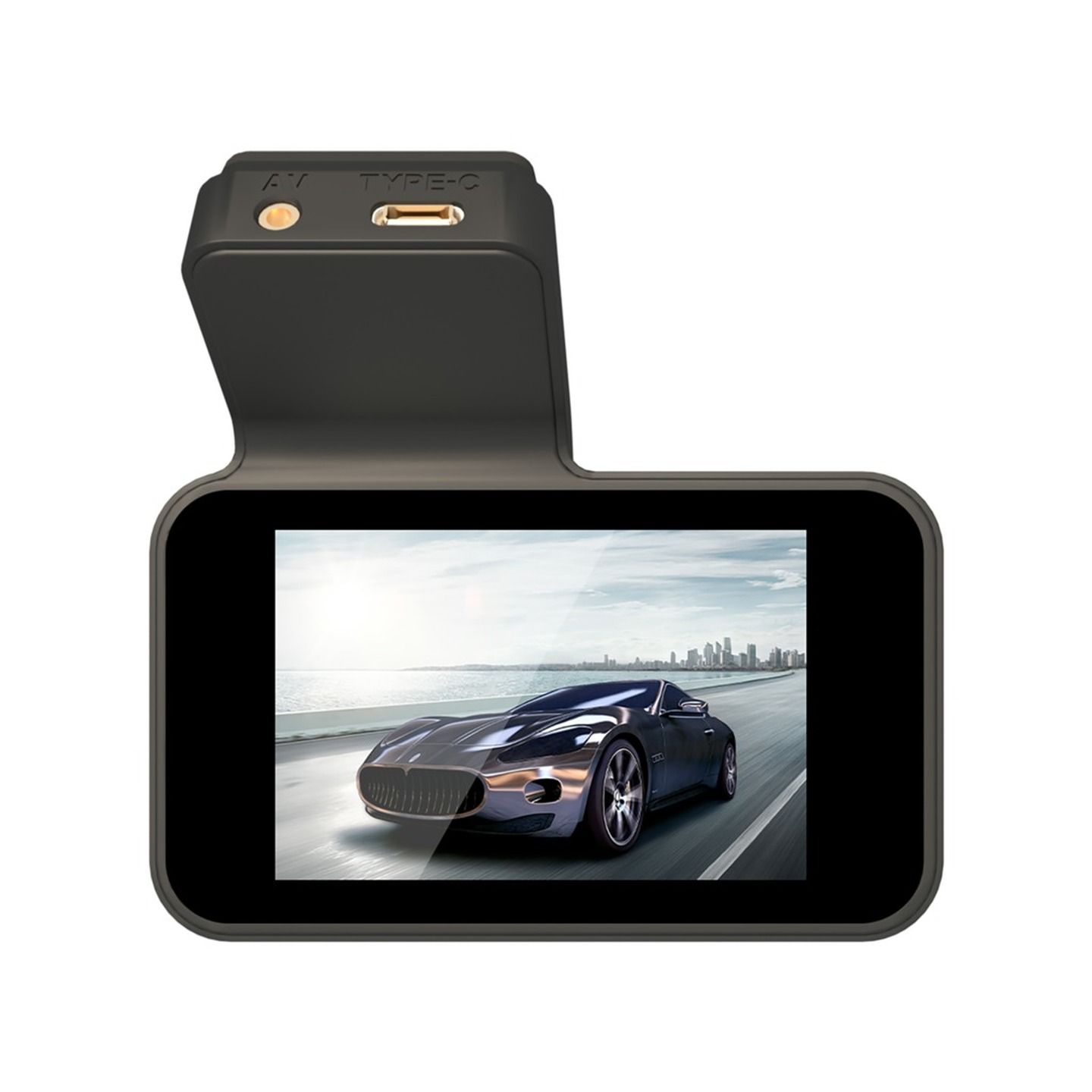 4K Dash Camera with GPS and 3.7in Display