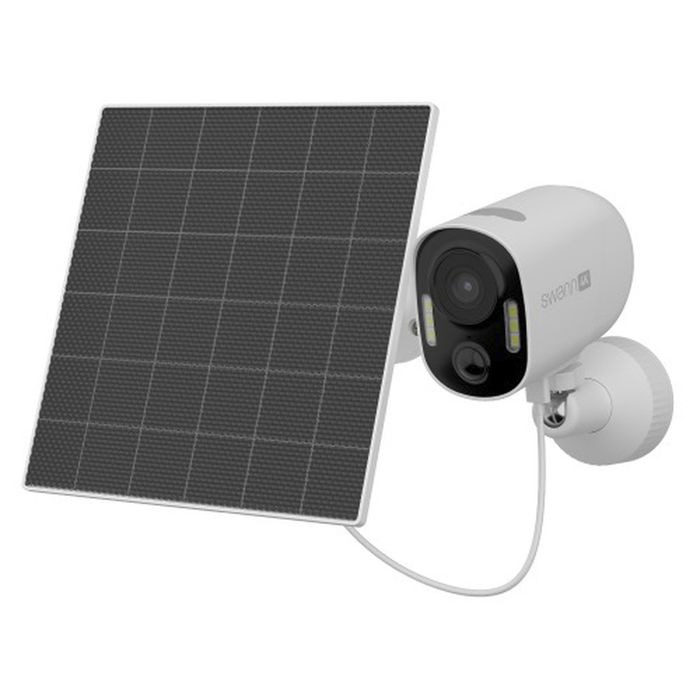 Swann Xtreem4K Eco Wireless Security Camera with Solar panel (Battery ...