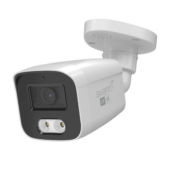 Swann EliteX 6K Bullet Add-On Camera – PoE, AI Detection, IP66