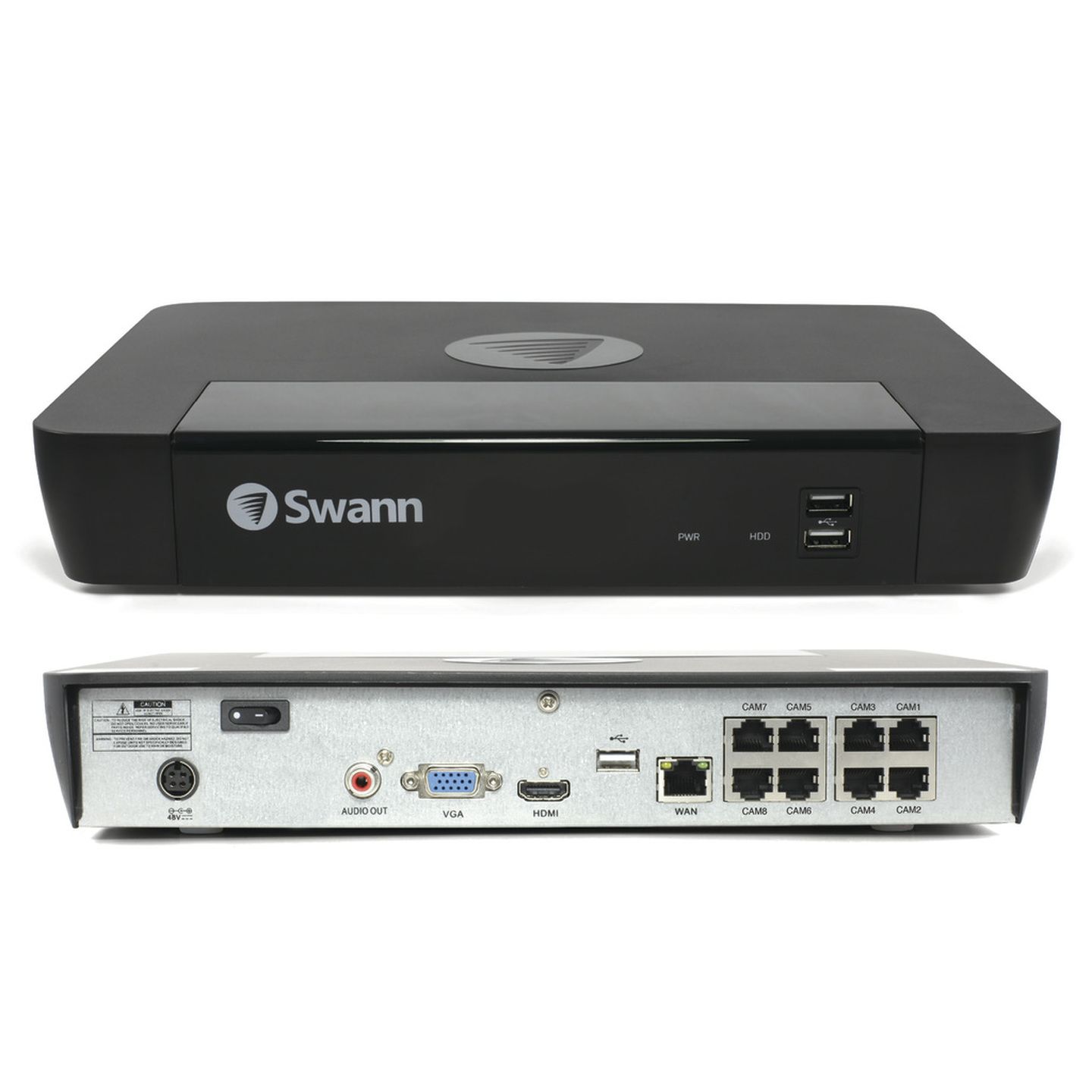 Swann 8CH 6K NVR Kit with 4 x 6K PIR Bullet Cameras 2 x 6K PIR Dome Cameras SWNVK-890004FB2D