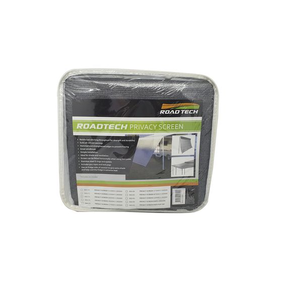 Jaycar Awning Privacy Screen 4270 x 1800mm | 95% Shade, Grey, Kedar Track Compatible