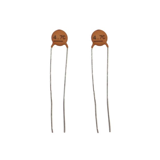Jaycar 4.7pF 50VDC Ceramic Capacitor – Pack of 2 (RC5308)