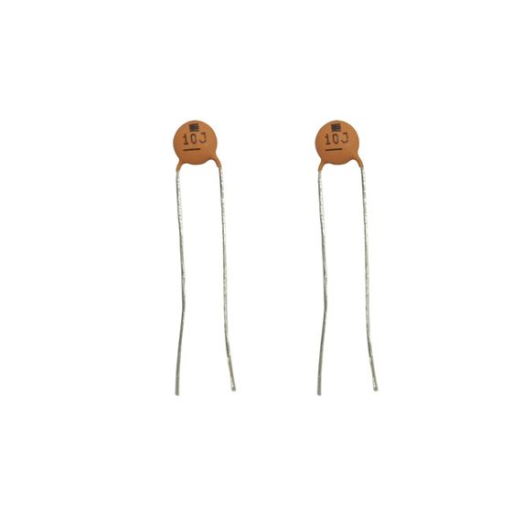 Jaycar 10pF 50VDC Ceramic Capacitor – Pack of 2 (RC5312)