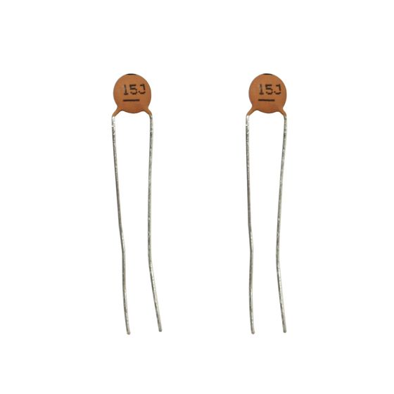 Jaycar 15pF 50VDC Ceramic Capacitor – Pack of 2 (RC5314)