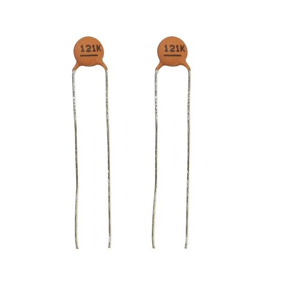 120PF 50VDC CERAMIC CAPACITORS - PACK OF 2
