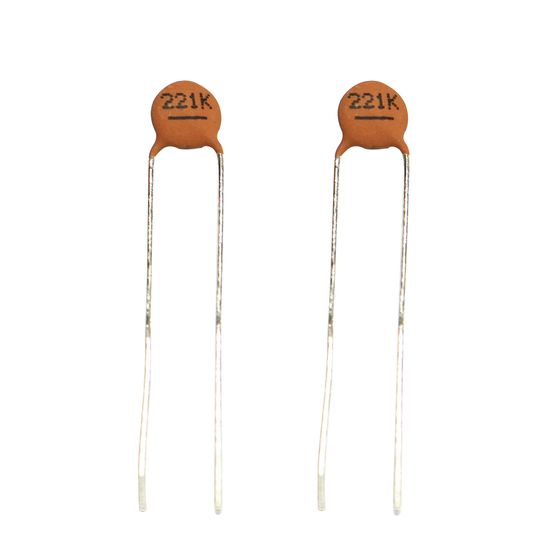 Jaycar 220pF 50VDC Ceramic Capacitor – Pack of 2 (RC5328)