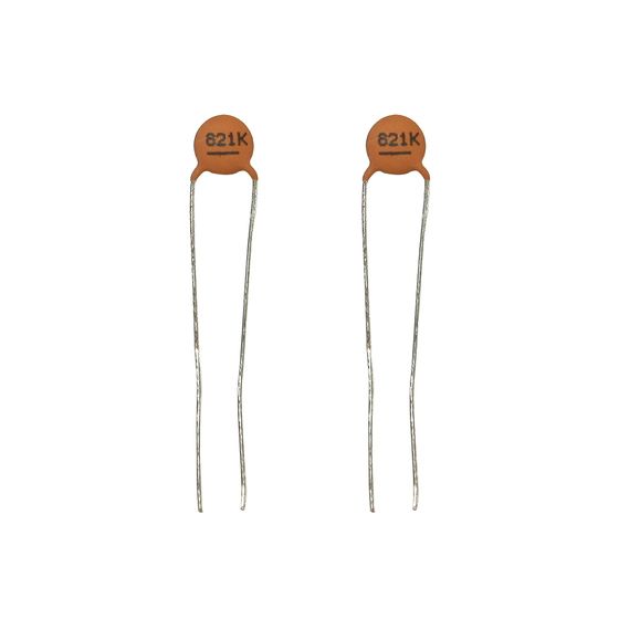 Jaycar 820pF 50VDC Ceramic Capacitors – Pack of 2 (RC5335)