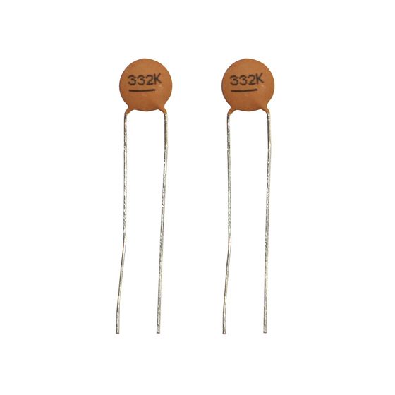 3.3NF 50VDC CERAMIC CAPACITORS - PACK OF 2