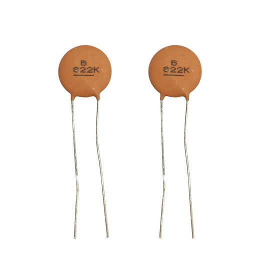 Jaycar 8.2nF 50VDC Ceramic Capacitors – Pack of 2 (RC5347)
