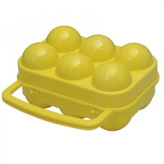Jaycar Egg Holder – 6 Eggs | Individual Compartments, Locking Clips, Carry Handle