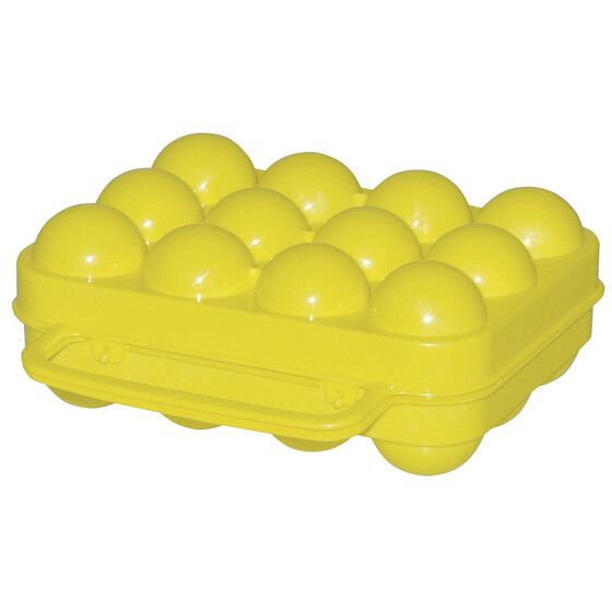 Jaycar Egg Holder – 12 Eggs | Individual Compartments, Locking Clips, Carry Handle