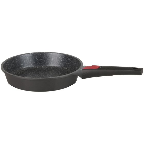 Jaycar 24cm Induction Fry Pan with Removable Handle – PTFE Non-Stick, Easy-Clean