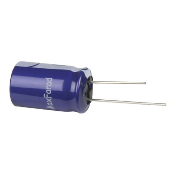 Jaycar 22F 2.5VDC Super Capacitor – Board-Level Energy Storage, 500,000+ Cycles