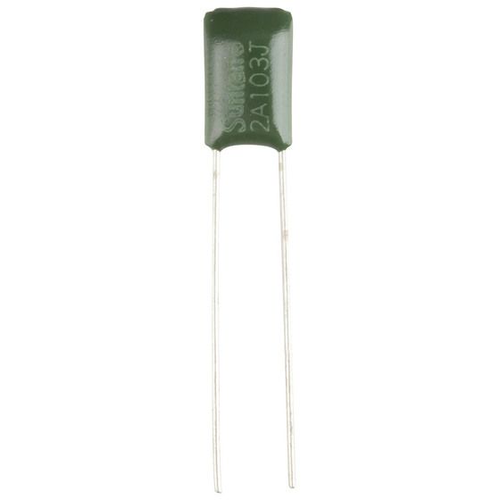 Jaycar 10nF 100VDC Polyester Capacitor – General Purpose, Stable, Low Cost