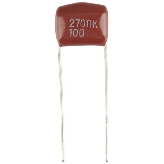 Jaycar 270nF 100VDC Polyester Capacitor – RG5150