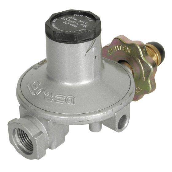 GAS REGULATOR - SINGLE STAGE REGULATOR - SOFT NOSE BBQ